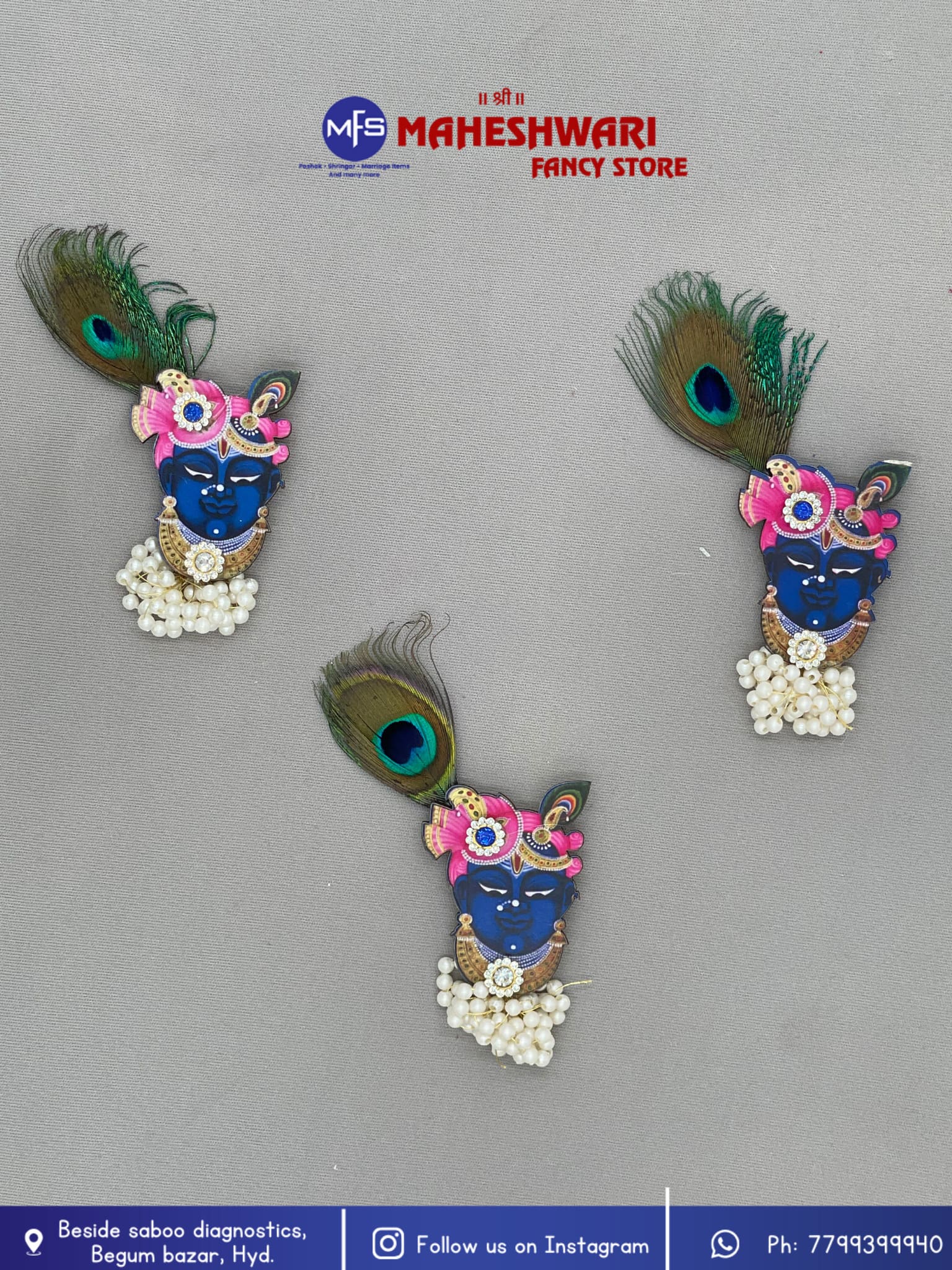 Morpankh Swagat Brooch